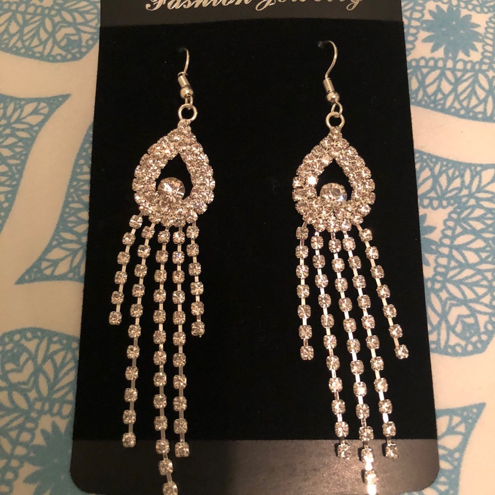 Hanging earrings